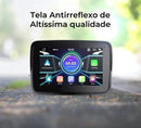 Multimídia com CarPlay para Moto TelaPro 5" + Câmera de Ré e Frontal -Lima Film