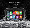 Multimídia com CarPlay para Moto TelaPro 5" + Câmera de Ré e Frontal -Lima Film