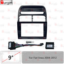 Moldura Fiat Linea 2004-2012 9  2 DIN